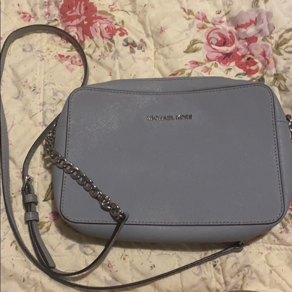 Slate blue MK crossbody. $100 or make a offer!